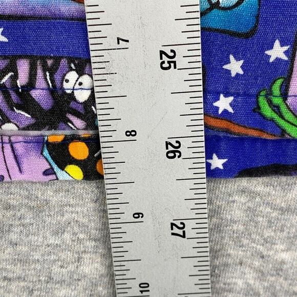 Jasco Uniforms Scrub Top Womens Small Blue Halloween Nurse Vet Medical Uniform - Picture 8 of 9